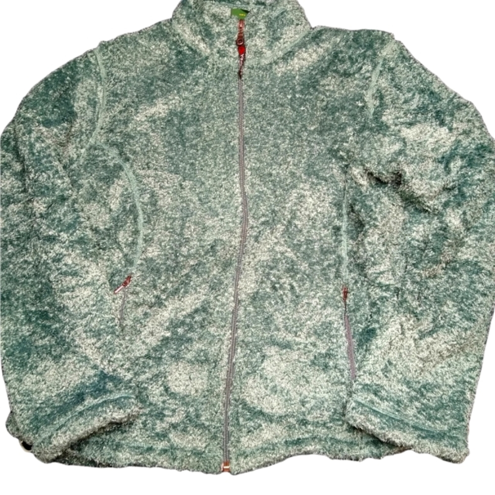 Woman's Lrg Cabela's Polartec Fuzzy Fleece Jacket